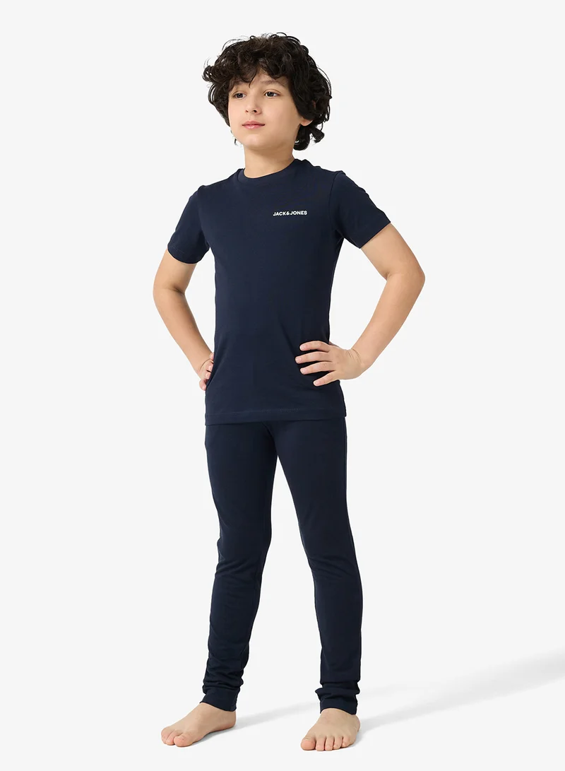 جاك وجونز جونيور طقم تي شيرت وبنطلون شبابي